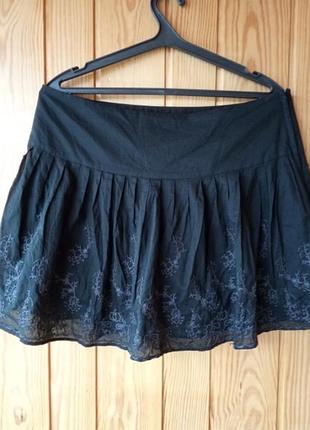 Легка спідниця котон