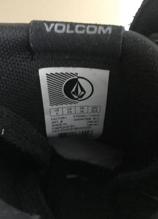 Volcom кожаные кроссовки на платформе3 фото