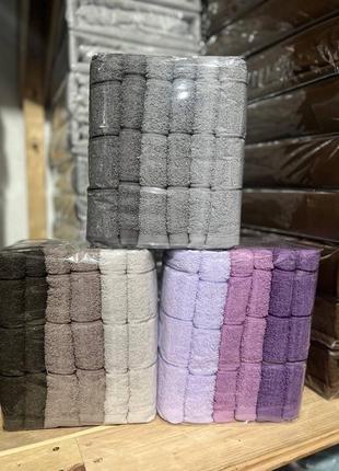 Набір рушників махрових