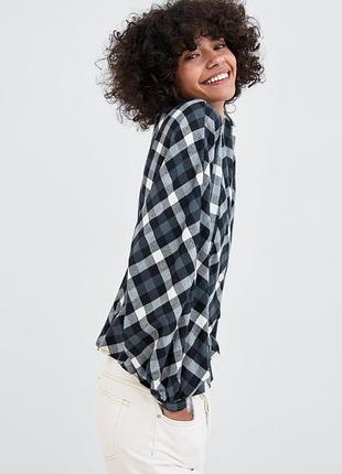Сорочка, блуза клітина від zara розмір xs