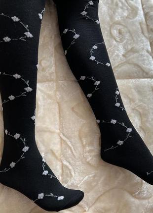 Колготы с рисунком узором, колготи жіночі ,колготы плотные с узором, колготки колготи женские узор
