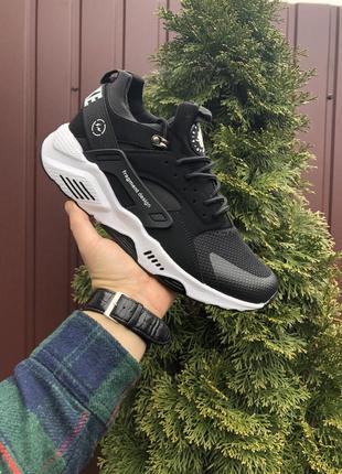 Чоловічі кросівки nike Scarpe air huarache / спортивні кросівки найк для занять спортом і бігу / мужские кроссовки для города и активного отдыха