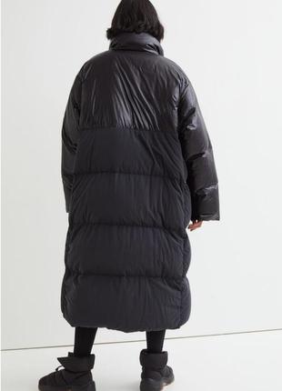 Пуховик h&m zara длинный хс