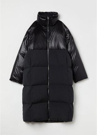 Пуховик h&m zara довгий хс