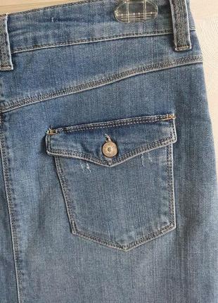 Юбка джинсовая на пуговицах  m&s8 фото
