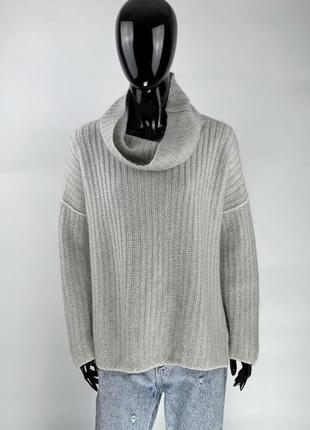 Фирменный свитер шерсть шелк кашемир le tricot perugia