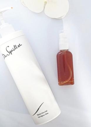 Dr. spiller alpine-aloe gel доктор шпіллер зволожуючий гель розпив розлив