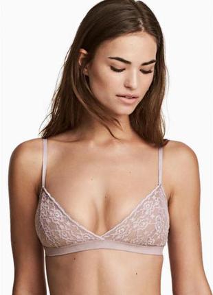 Оригінальний мереживний бюстгальтер від h&m розм. s
