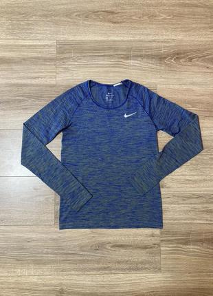 Nike dri fit реглан кофта футболка з довгим рукавом