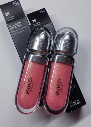 В наявності! блиск kiko milano 26! блиск кіко мілано 3д!2 фото