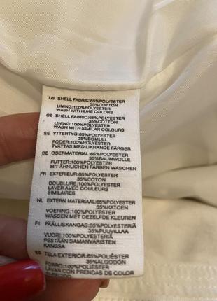 Пальто h&amp;m 44 s sx натуральна бавовна2 фото