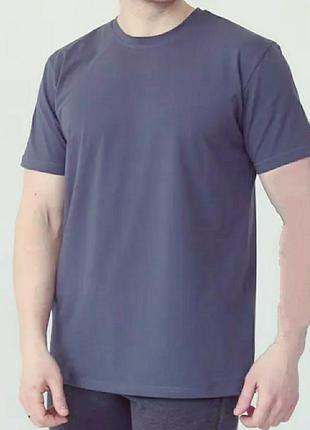 Батали! однотонні футболки для мужчин. 100%котон. узбекистан. р. 58-66