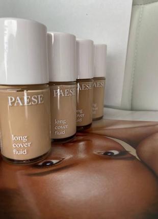 Тональный крем paese long cover fluid