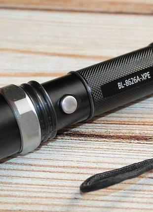 Тактичний ліхтар bl-8626а-хре (1282)