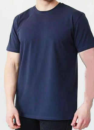 Батали! однотонні футболки для мужчин,100%котон узбекистан.р. 58-66