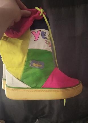 Сапоги италия стильние теплие 39 р.