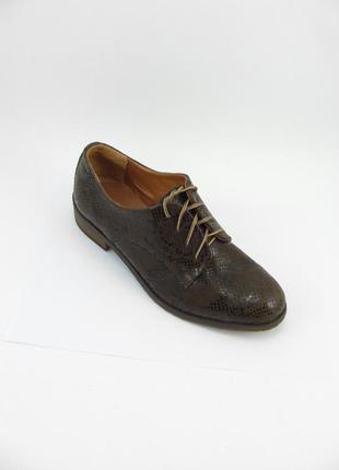 Туфли оксфорды классические кожаные (питон) натуральная кожа3 фото