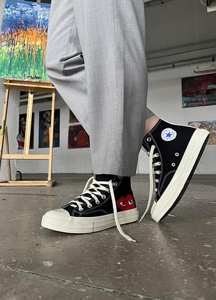 Кросівки  converse x comme des garçons play