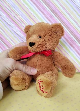 Колекційний бутіковий ведмедик інтер'єрний hamleys