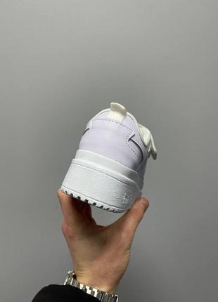 Женские кроссовки на высокой подошве adidas forum low🆕 кроссовки с липучкой5 фото