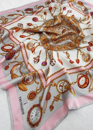 Шовкова хустка trussardi платок