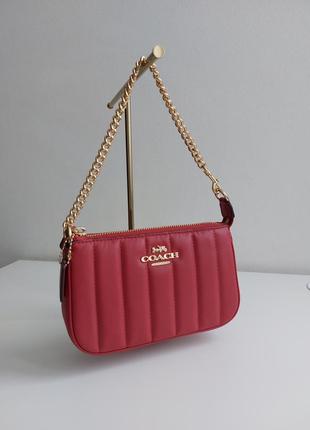 Мини сумочка coach, coach сумка, nolita 19, оригинал.