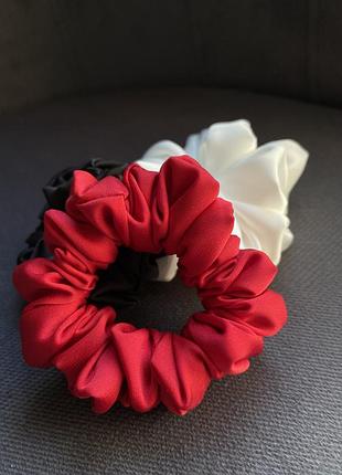 Шовкові резинки для волосся