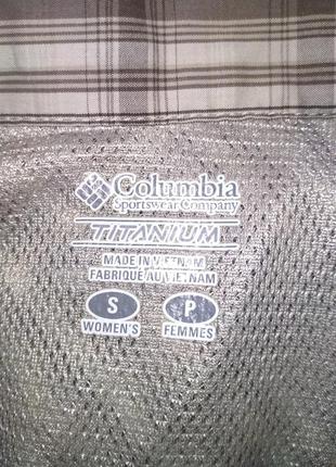 Женская рубашка рубашка на короткий рукав columbia6 фото