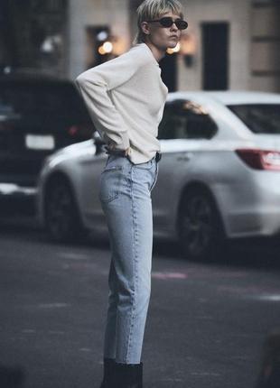 Прямі джинси straight zara😍4 фото