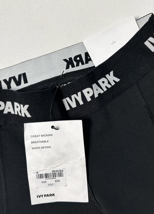 Спортивные капри бриджы с логотипом ivy park8 фото