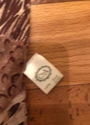 Шарф в леопардовий принт від с@а2 фото