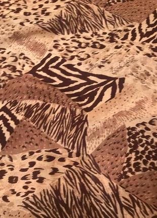 Шарф в леопардовий принт від с@а3 фото
