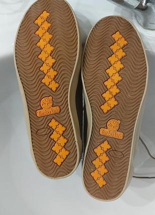Timberland ботинки нубук унисекс осень 4