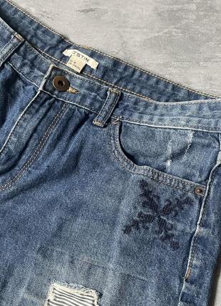 Шорти джинсові жіночі сині короткі2 фото