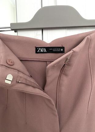 Розовые брюки zara6 фото