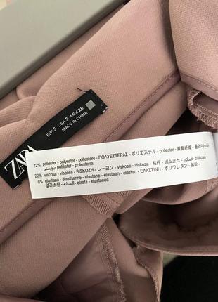 Розовые брюки zara8 фото