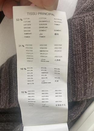 Свитер гольф из натуральных тканей 5