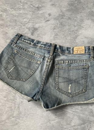 Шорти джинсові жіночі сині5 фото