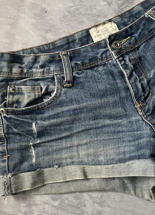 Шорти джинсові жіночі сині2 фото