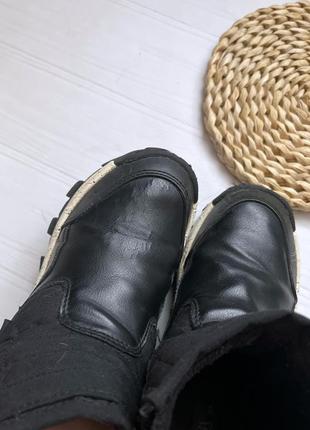 Сапоги ботинки zara 21,5см 6