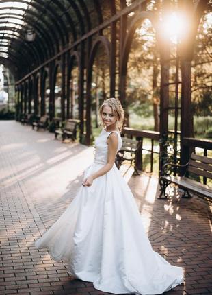 Дизайнерское свадебное платье robin от oksana mukha2 фото