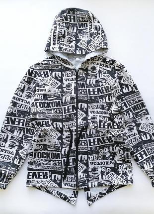 Кофта детская трикотажная хлопковая газета sx4-08-2