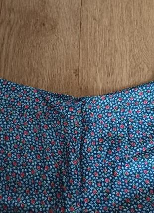 Перезагружены🌹🌹papaya гарні  віскоза домашні шорти піжамні жіночі в принт 14🌹🌹3 фото
