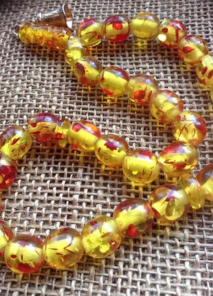 Четки янтарные