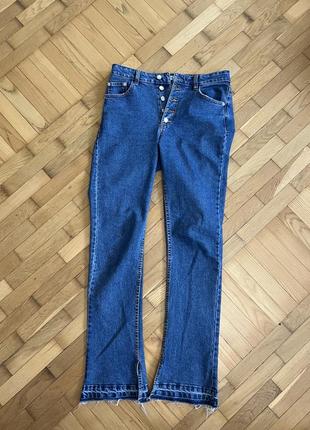 Джинси pull & bear з розрізами внизу
