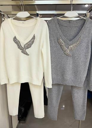 Спортивний костюм кашемір6 фото