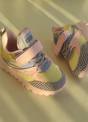 Цветные дышащие кроссовки для девочек от тм mom.m!