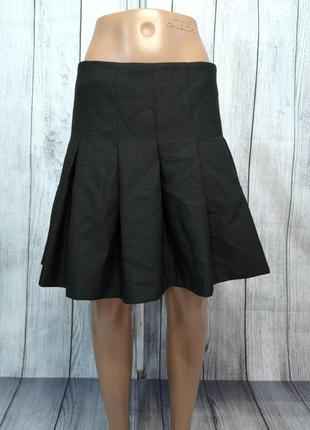 Спідниця міді esprit, сіра, як нова!