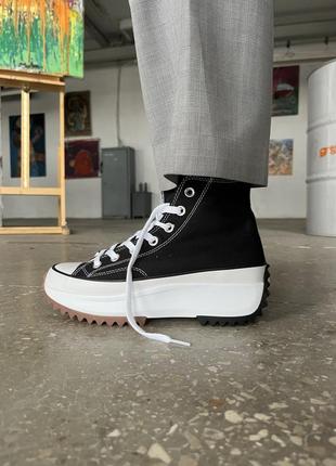 Женские кеды converse run star hike7 фото