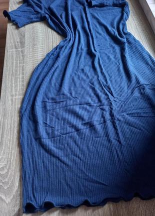 Сукня в рубчик8 фото